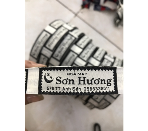 Nhãn mác dệt hồ chí minh